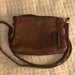 Brown Leather Crossbody Bag
